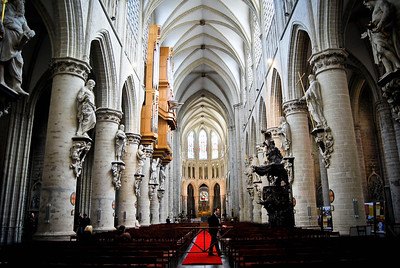 Cathedral of St. Michael and St. Gudula interior