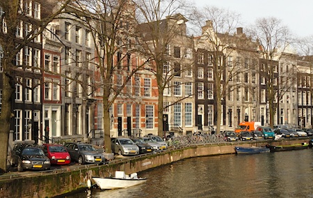 Amsterdam in winter