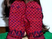 Stockholm cheap souvenir: Woolen mittens