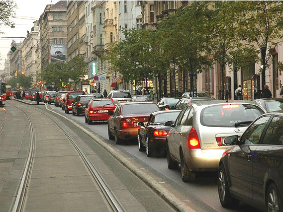 Cars in Prague
